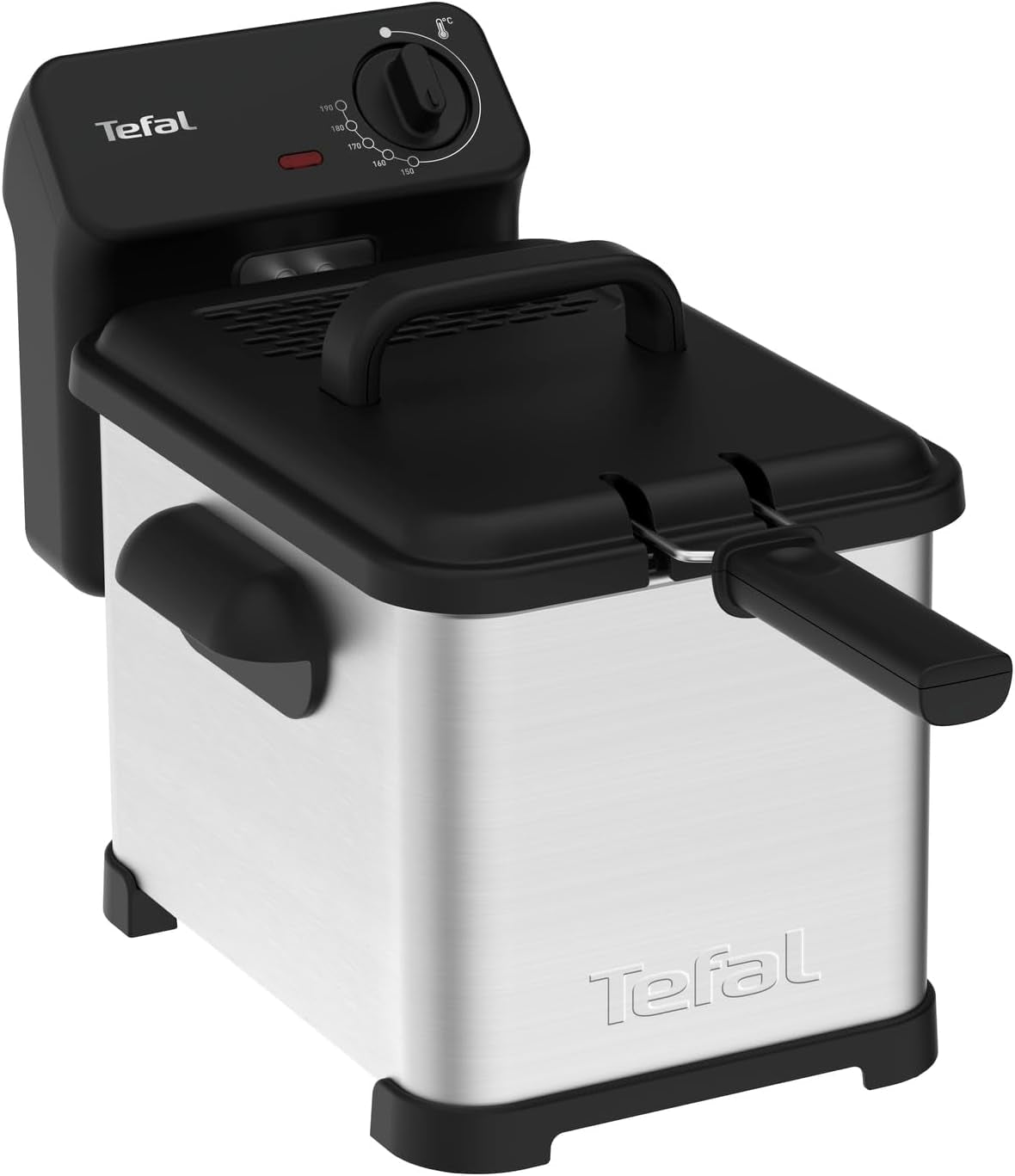 Tefal Family Pro Access 4.0L, 3000 Watt, semi-professionel, med olie, aftagelig olietank, kølezoneteknologi Hvidevarer Naty Shop