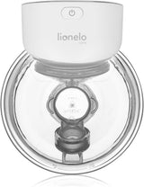 Enkel elektrisk modermælkspumpe LIONELO Fidi Free 180 ml, bærbar pumpe med 2 faser, energibesparende 9 niveauer, 3 størrelser silikonetragte Timer Tilbehør Mad og amning Bebe Naty Shop