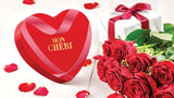 Ferrero Mon Chéri Heart - Valentinsdag Chokoladegave til ham og hende - Sprød chokolade, frugtagtig likør og kirsebær med smag - Til Valentinsdag, Mors Dag og påske - 1 pakke 147g