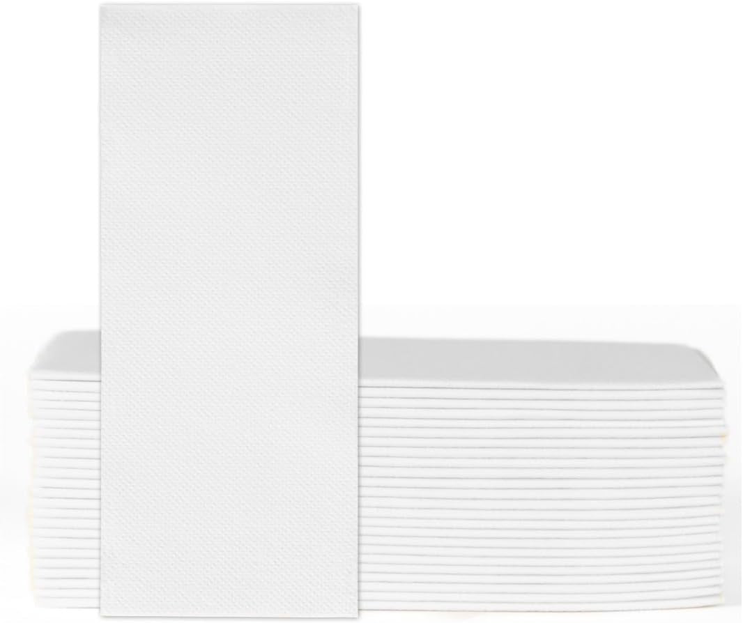 Soft Point 50 Tissues 1/8 Fold Højkvalitets Engangsvæv 32X38cm Champagne