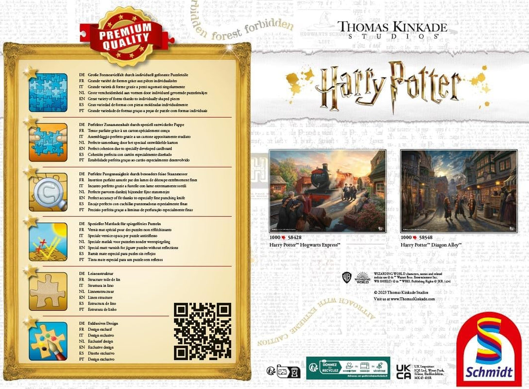 Wizarding World Harry Potter Hogwarts Express Puslespil Naty Shop