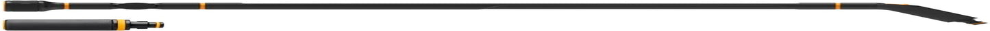 Fiskars vandhjul vandslangesæt med 2 slangeforbindelser og vandhaneforbindelse, universel størrelse, vridningsstivhedsniveau 4 (af 5), 1,8 m, Ø1,3-1,5 cm (1/2-5/8"), sort/orange/blå, 1057621