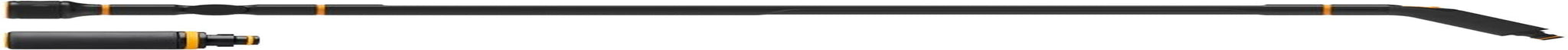 Fiskars vandhjul vandslangesæt med 2 slangeforbindelser og vandhaneforbindelse, universel størrelse, vridningsstivhedsniveau 4 (af 5), 1,8 m, Ø1,3-1,5 cm (1/2-5/8"), sort/orange/blå, 1057621