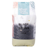 Sorte bønner Wholefood Earth 1 kg ikke-GMO Naturlig fiberrigt højt proteinindhold