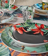 18 stykker eksotisk porcelæn Tavola Service