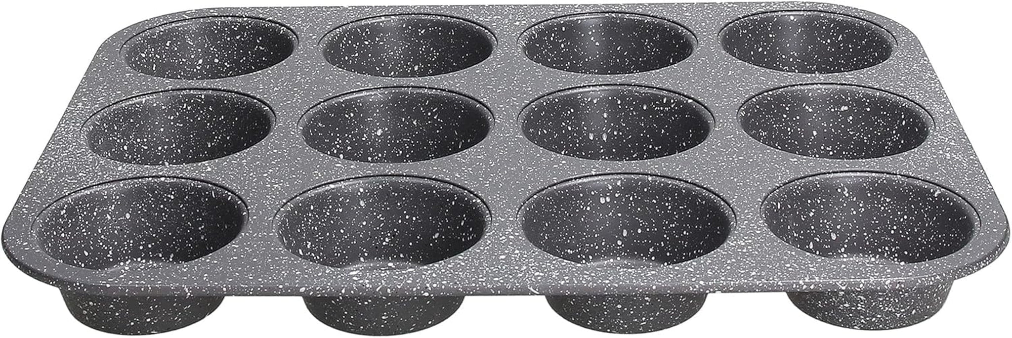 Pure Roq Muffinform Für 12 Muffins, Aluminium, Schwarz Forme og bageplader Naty Shop Muffin-Blech