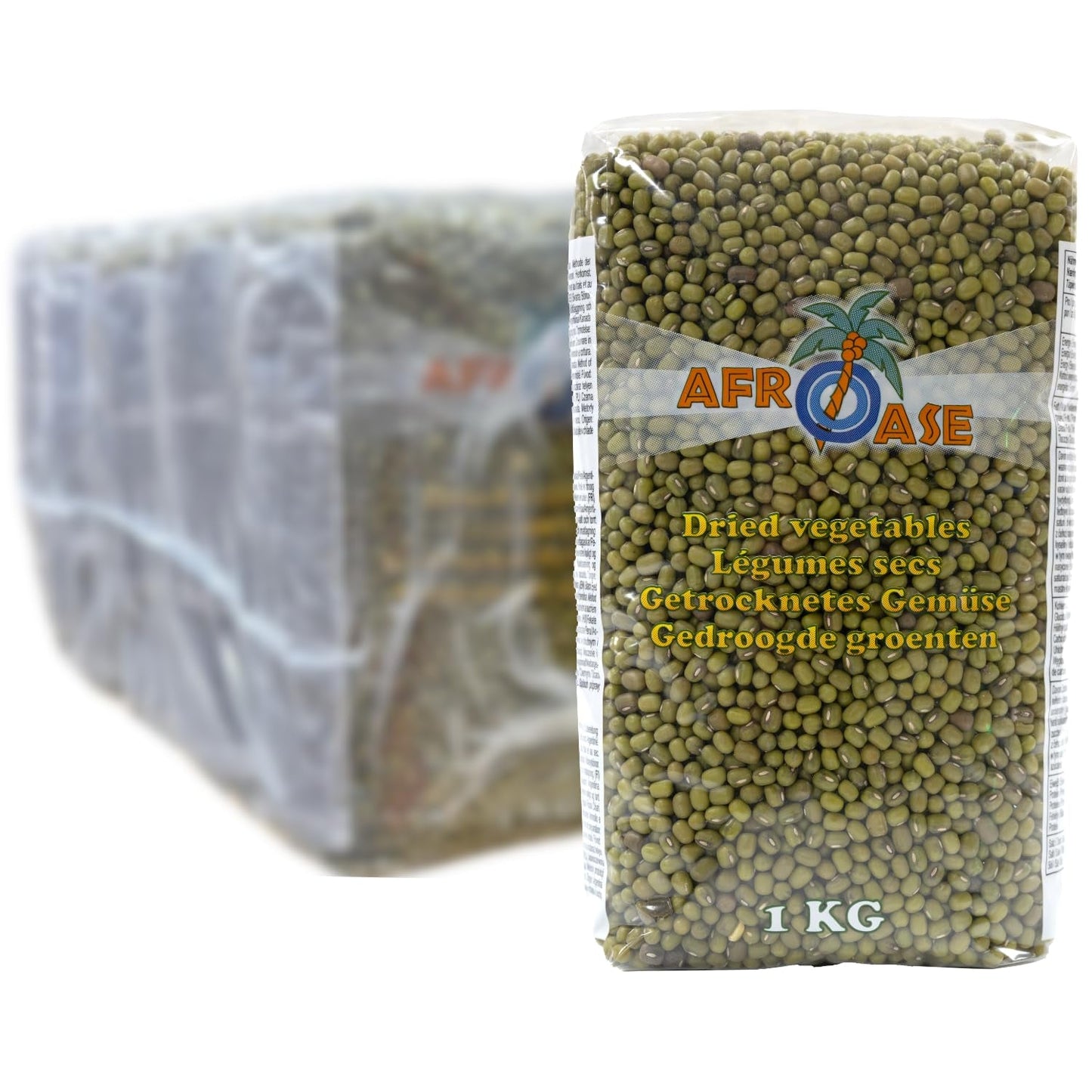 AFROASE - Mung grønne bønner - 1 x 1 kg