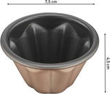 Tefal Creabake J3089304 3 Stück Brioche-Backform Antihaft-Beschichtung, Leicht Entnehmbar, Stapelbar, Einfache Austellung, Backform Forme og bageplader Naty Shop