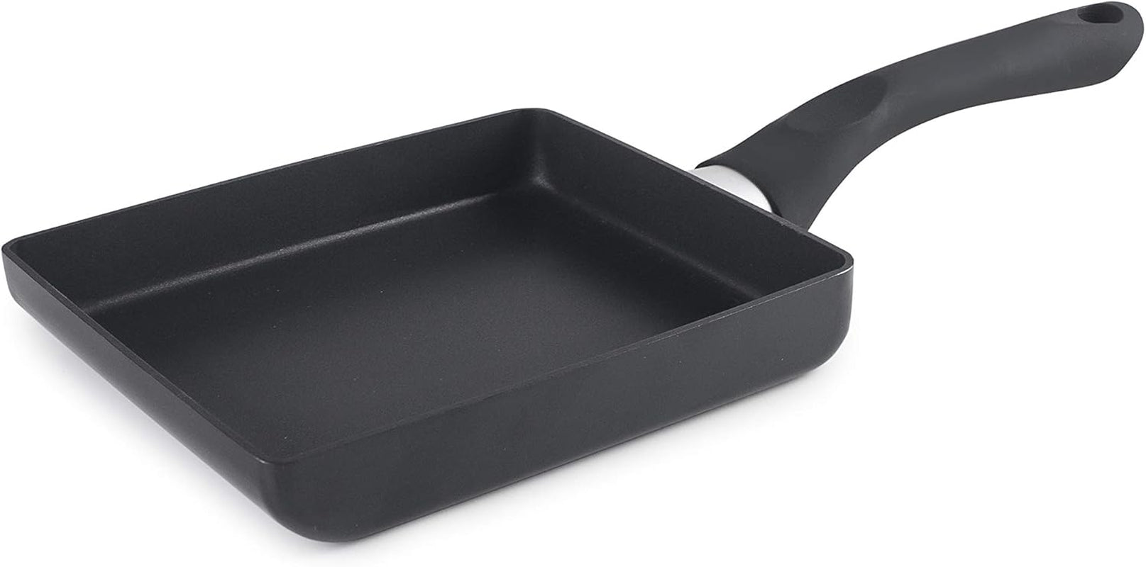 Tamagoyaki pande Inducta, aluminium, sort, 15X18 cm Gryder og pander Naty Shop