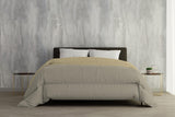 Italiensk sengetøj, vinterdyne, taupe/creme, 250X200Cm Dyner og dyner Naty Shop Taupe/creme 250X200Cm