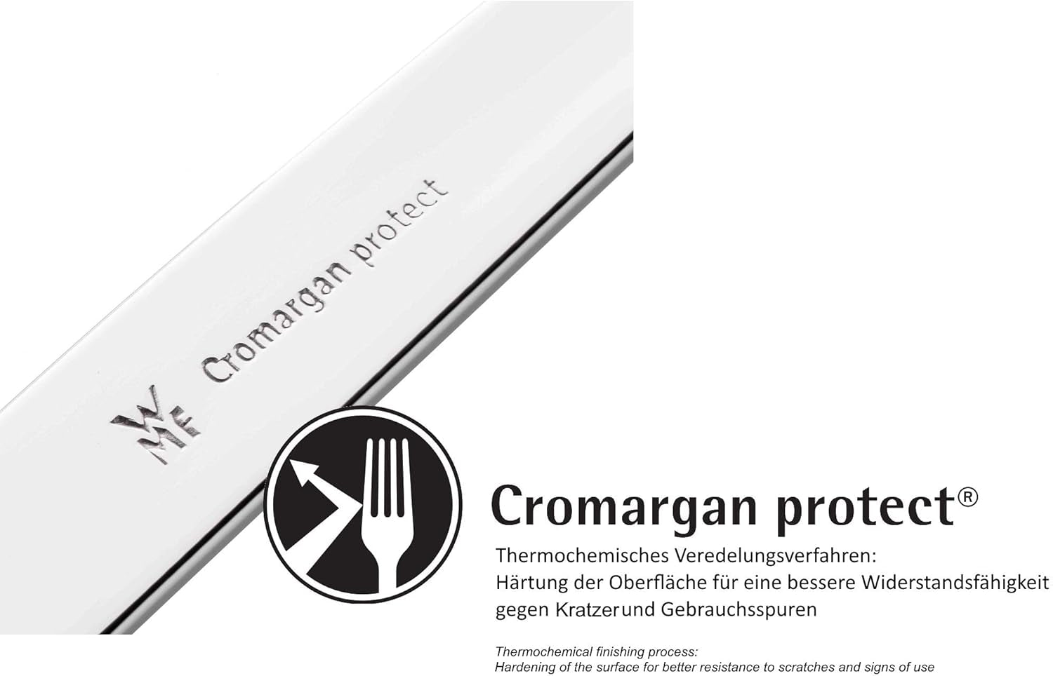 WMF Corvo Besteck Set 12 Personen, 66 Teilig, 60 Teile Mit Servierbesteck, Hohlheftmesser, Cromargan Protect Mattiert, Kratzbeständig, Spülmaschinenfest Kitchen Naty Shop