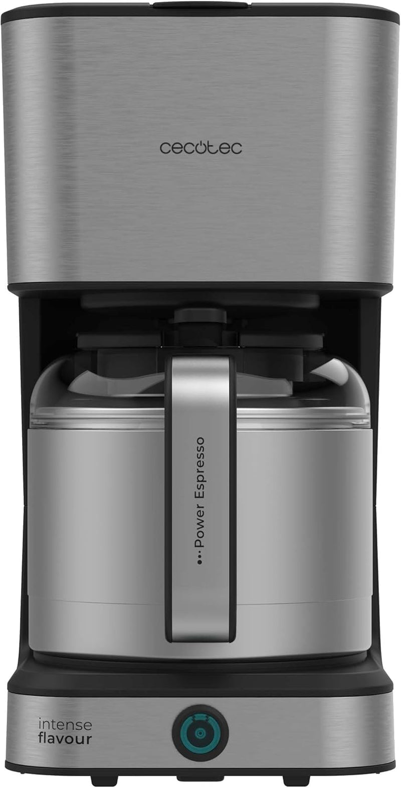 Cecotec Coffee 66 Drop & Thermo dryp kaffemaskine, 950 W, 1,2 L, 10 kopper, ExtremeAroma teknologi, anti-dryp funktion, vandstandsindikator, genanvendeligt hovedfilter, overophedningsbeskyttelse