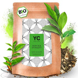 YC Yang Chai Sencha Grøn te BIO 250G - Japansk løs te med bergamot smag - Original japansk grøn te "Sencha Dynasty" fra kontrolleret økologisk dyrkning