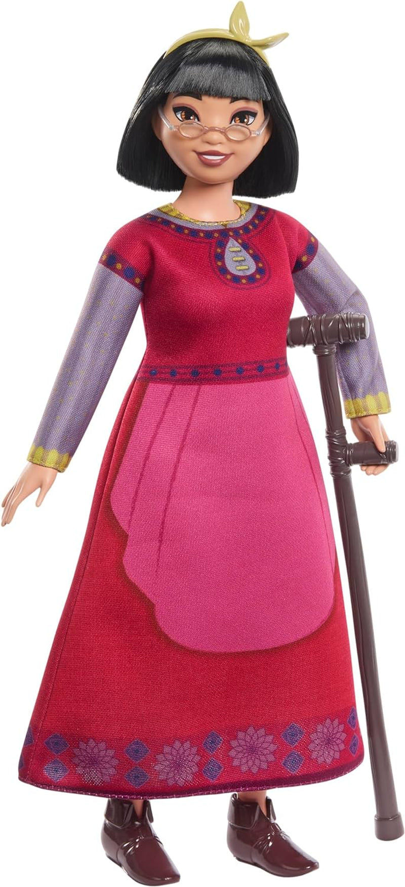 Mattel Disney Wish Dahlia of Rosas dukke og tilbehør, artikuleret modedukke, HPX24
