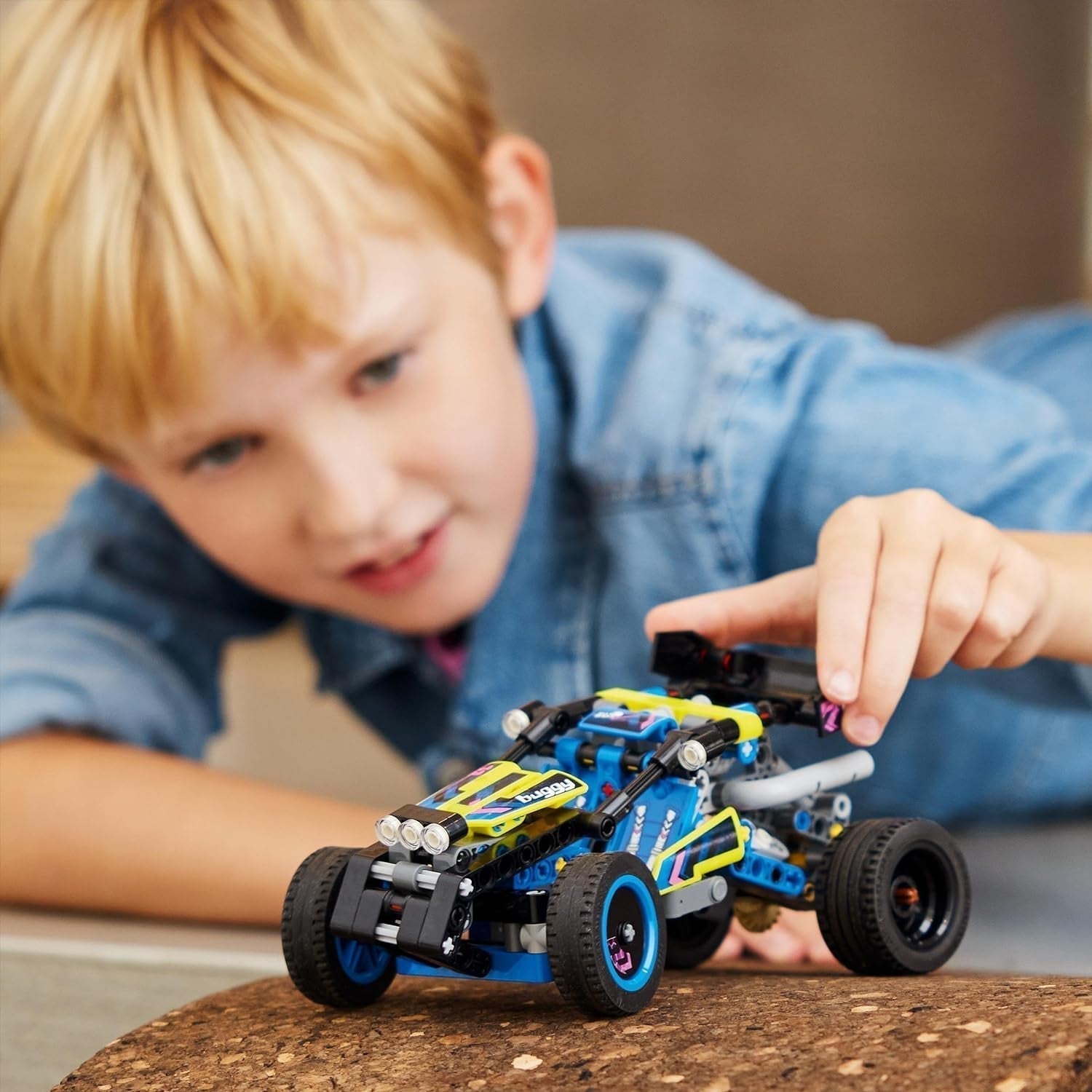 LEGO Technic Offroad Racing Buggy Billegetøj til børn Buggy Racing Car Byggesæt Gave til drenge og piger 8 år gammel Rallybil Model 42164 Byggesæt Besuche den LEGO-Store