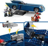 LEGO DC Batman: Batman in the Batmobile vs. Harley Quinn og Mr Freeze tegneserielegetøjsbil til børn Gave til drenge og piger 8 år 76274 Byggesæt Besuche den LEGO-Store
