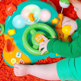Bright Starts, legetøjsrat, Lights & Colors Driver, med musik, bilstøj, blink, gearstang og mere Bebe Naty Shop Toys