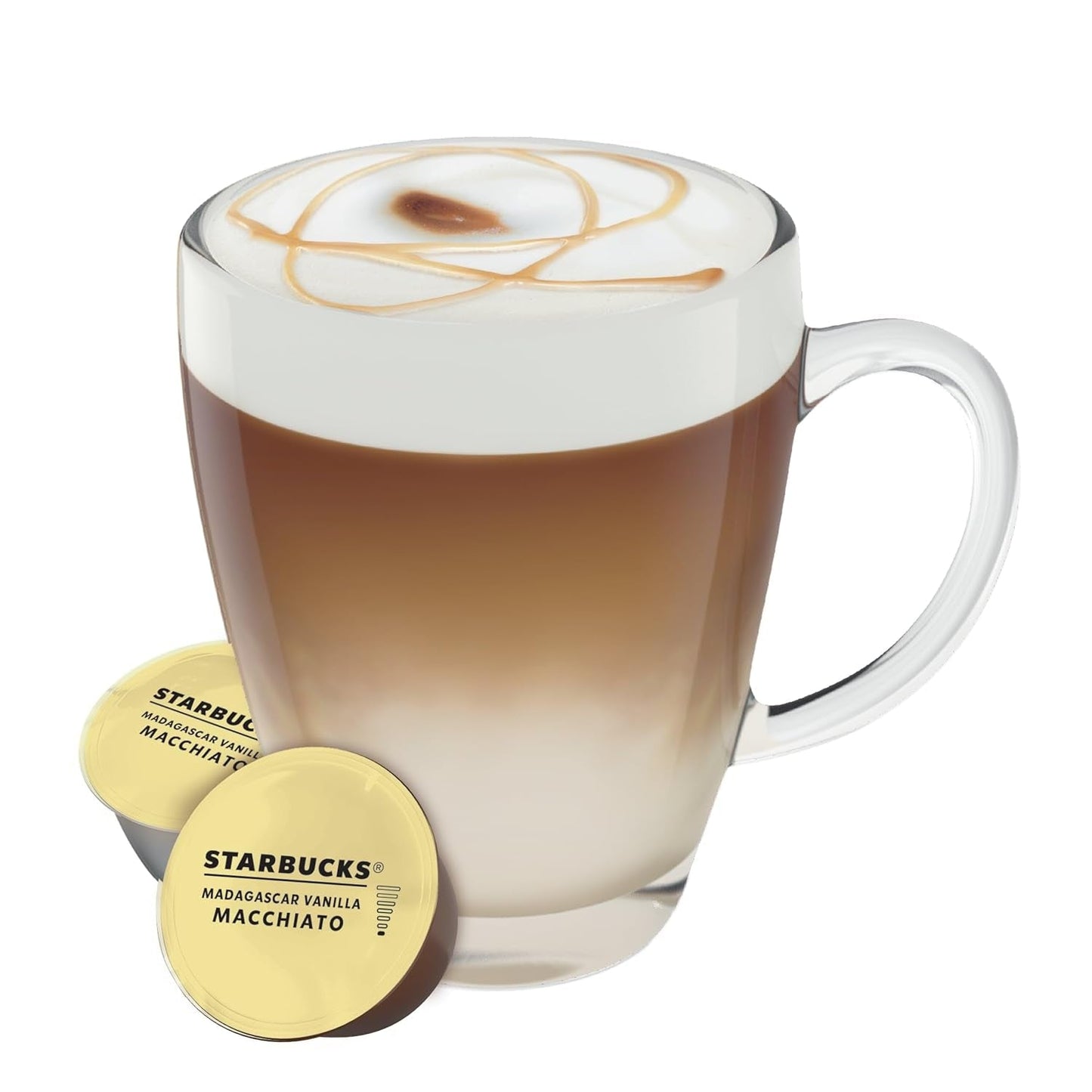 STARBUCKS Vanilla Macchiato af Nescafé Dolce Gusto Kaffeekapseln 6 x 12 (72 Kapseln)