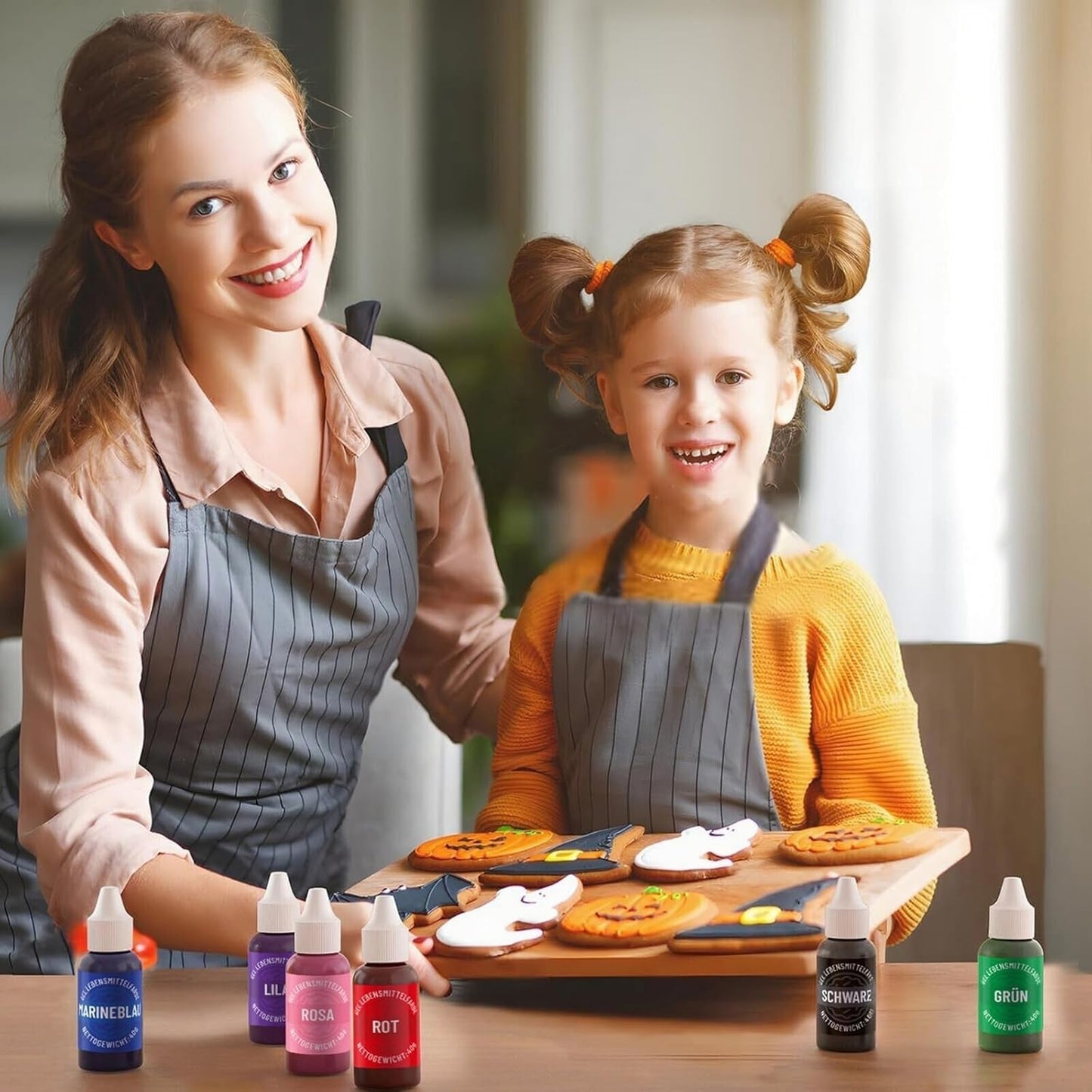 Sort gel-madfarve - 40 g gelébaseret madfarve, sukkerfri madfarve, højkoncentreret, til bagning af kager, makroner, glasur, fondant, småkager, donuts