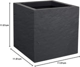 Antracitgrå potte 30 cm
