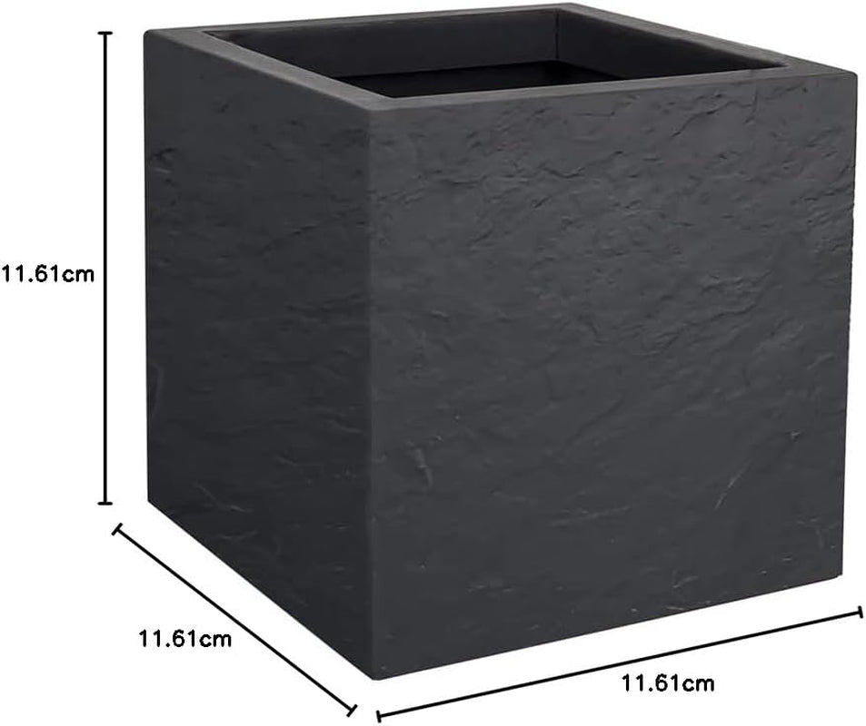 Antracitgrå potte 30 cm