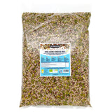 Økologisk Omega frøblanding 3 kg (blanding af græskar-, solsikke- og hørfrø), en blanding af 3 hele rå oliefrø, rig på protein, fibre og omega-3 fedtsyrer