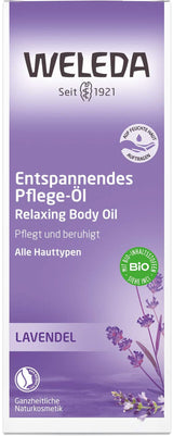 WELEDA Økologisk Lavendel Kropsolie, 100 ml Kosmetik og Skønhed Naty Shop