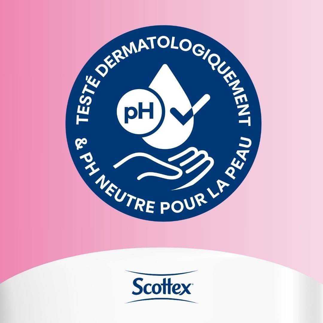 Følsomt vådt toiletpapir, 38 tjenester (38 tjenester X 12 pakker, 456 tjenester i alt)