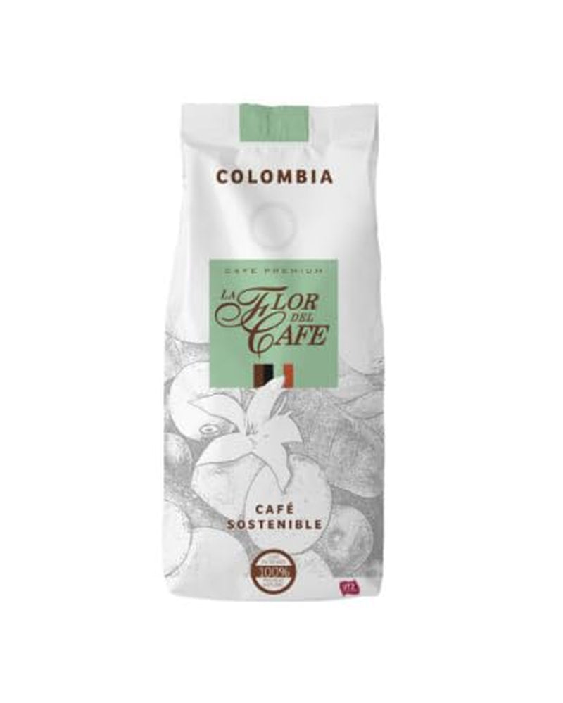 Colombianske kaffebønner, 100% Arabica, UTZ certificeret, bæredygtigt landbrug, intens aroma, økonomisk pakke med 10 stk.
