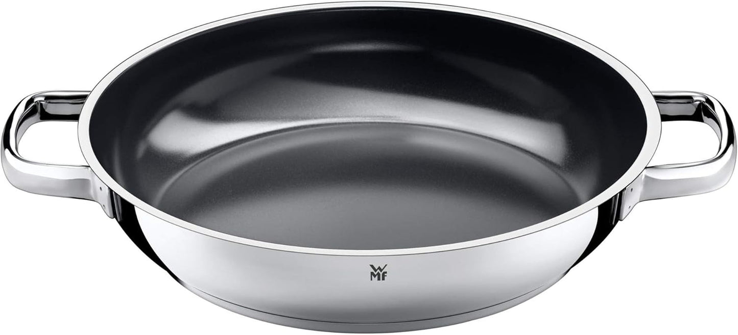 WMF Durado serverings-/stegepande 28 cm induktion, Cromargan-belagt rustfrit stål, keramisk belægning, ovnfast Gryder og pander Naty Shop Standardtitel