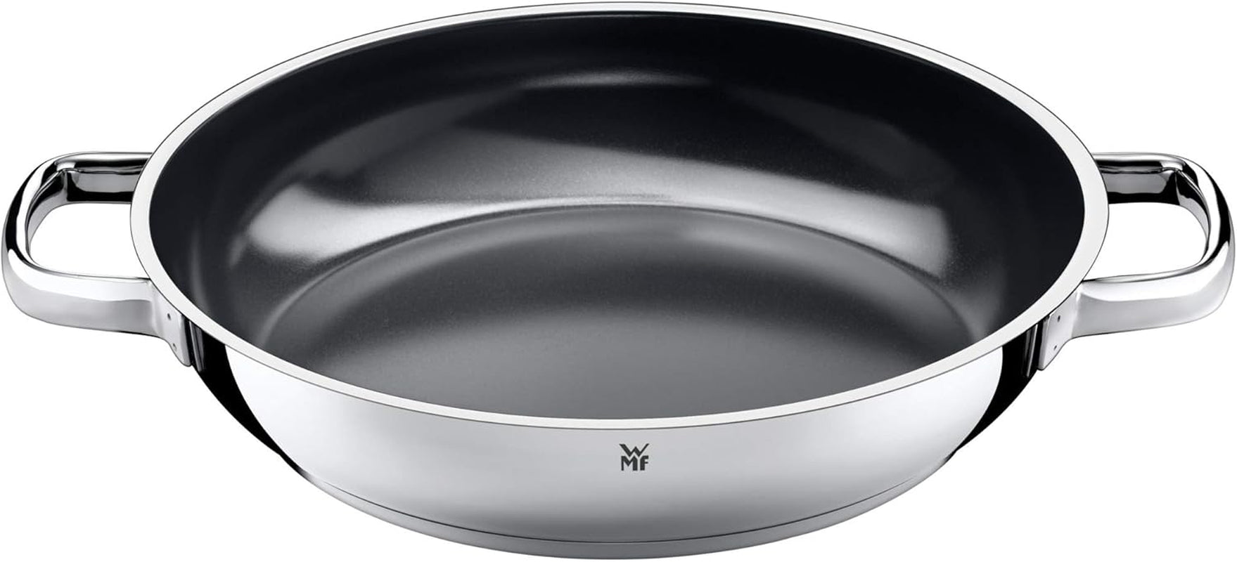 WMF Durado serverings-/stegepande 28 cm induktion, Cromargan-belagt rustfrit stål, keramisk belægning, ovnfast Gryder og pander Naty Shop Standardtitel