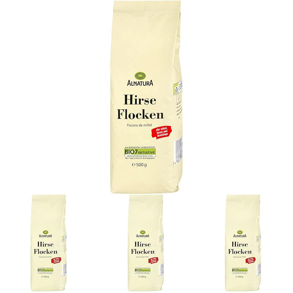 Økologisk hirseflager, 500g