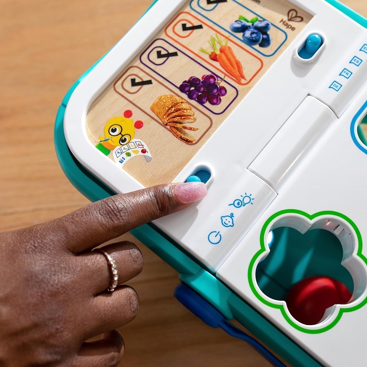 Baby Einstein + Hape Magic Touch Tilmeld Lad som om du tjekker legetøj ud, med ægte lyde og musik, fra 9 måneder og opefter Bebe Toys Naty Shop