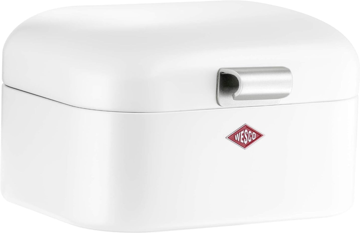 Wesco 235 001 Mini Grandy brødkurv 17 x 18 x 12 cm (L/B/H) pink, rustfrit stål Fødevarekasser Naty Shop White