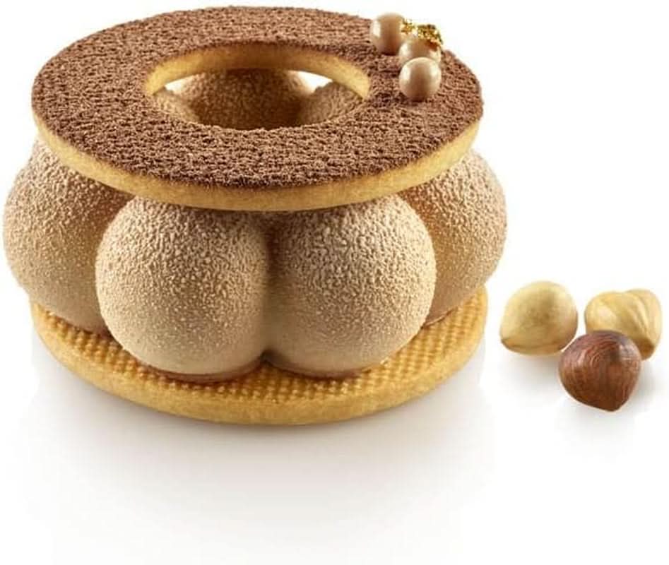 Silikomart, Silicon Trøffel Krone Form Ø 8,2 x H 2,9 cm, 6 hulrum, 90 ml Kitchen Naty Shop