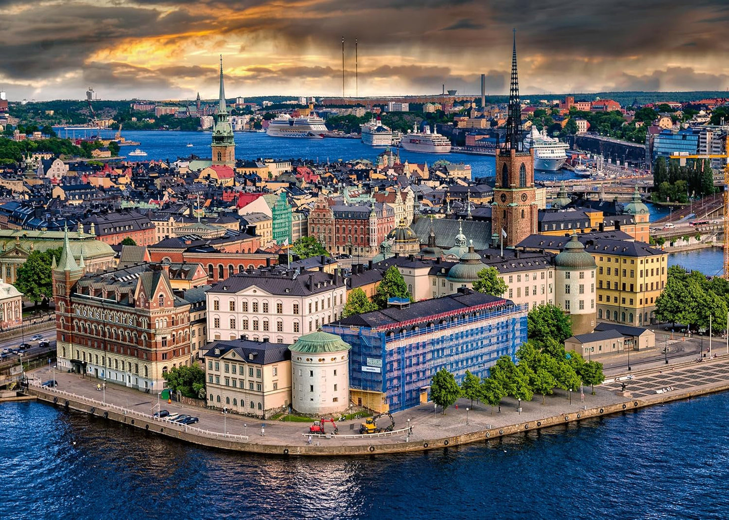 Ravensburger Puzzle Scandinavian Places 12000114 - Stockholm, Sverige - 1000 brikker puslespil til voksne og børn over 14 Puslespil Naty Shop Nyt design