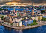 Ravensburger Puzzle Scandinavian Places 12000114 - Stockholm, Sverige - 1000 brikker puslespil til voksne og børn over 14 Puslespil Naty Shop Nyt design