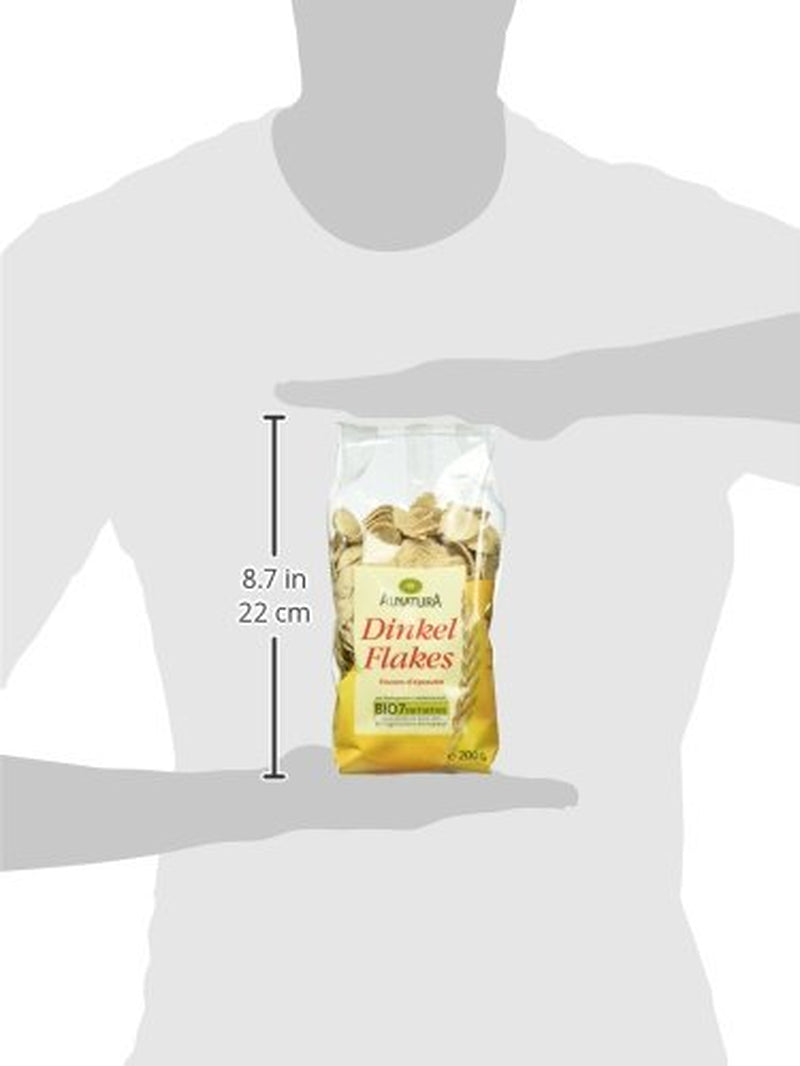Bio Dinkel-flakes, 200G Cereal Naty Shop
