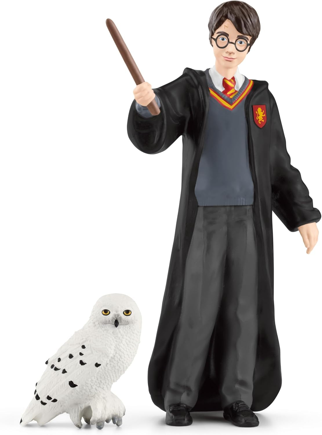 Schleich 42633 Harry Potter & Hedwig, Fra 6 år, HARRY POTTER - Figur, 4 X 2,5 X 10 cm, Flerfarvet/Ocean Tides Actionfigurer Naty Shop