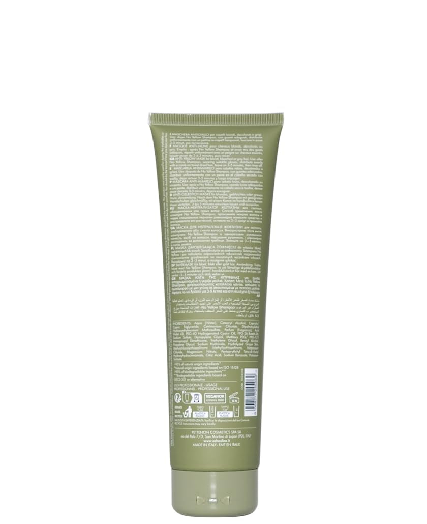 Echos Line No Yellow anti-gulning maske, 300 ml Naty Shop hårmaske