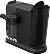 Portafilter espressomaskine GRUNDIG KSM 5330 med integreret mælkebeholder, effekt 1628 W, pumpetryk 15 bar, dobbelt mundstykke, farvetouchdisplay, BrewSense, CreamyPro, Mørk rustfrit stål/Sort