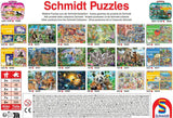 Schmidt Spiele 56216 puslespil til børn, 3X24 brikker Puslespil Naty Shop