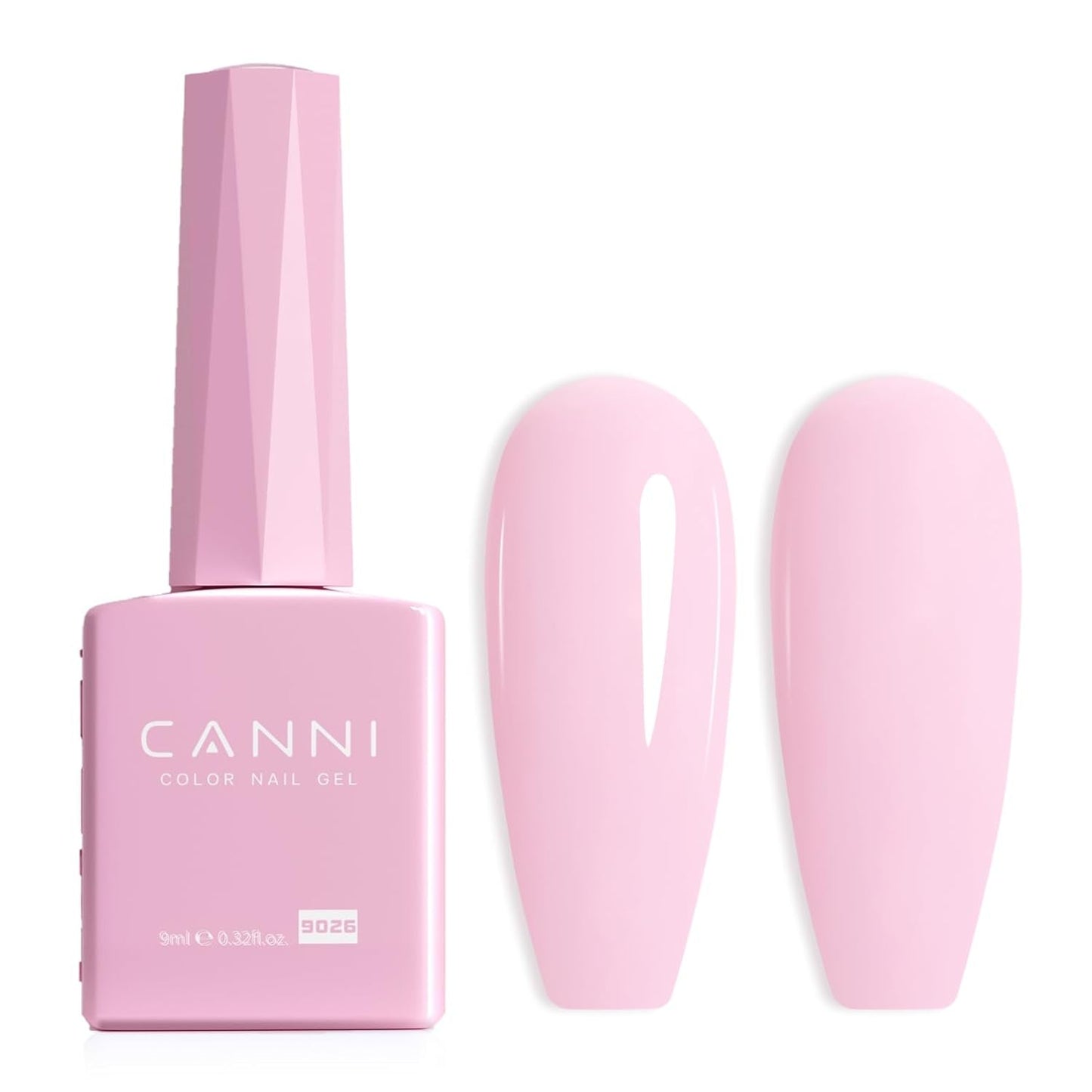 CANNI gel neglelak, semi-permanent, mørk lilla, neglelak, UV gel, soak off, manicure