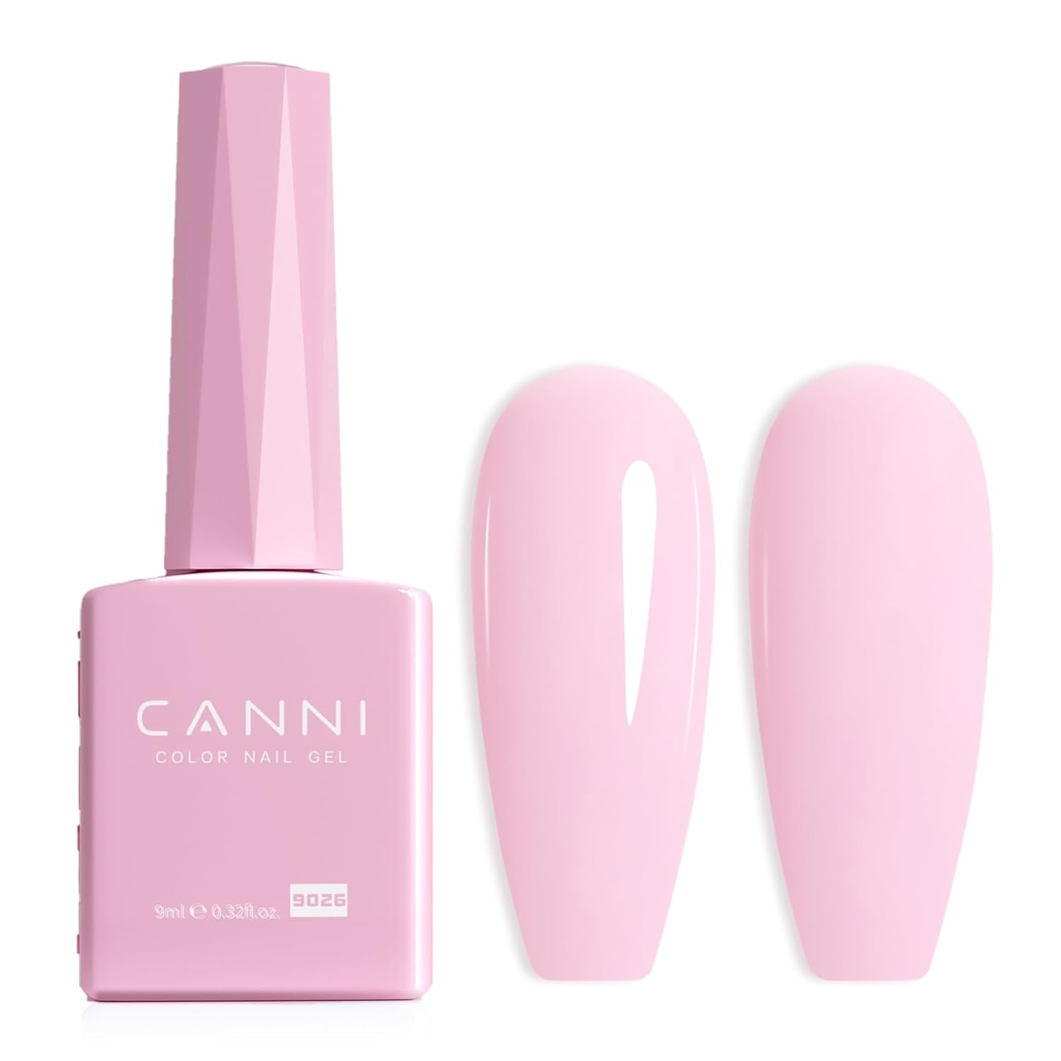 CANNI gel neglelak, semi-permanent, mørk lilla, neglelak, UV gel, soak off, manicure