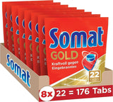 Somat Gold faner til opvaskemaskinen (105 faner) Naty Shop Køkkenvaskemidler 176 kapsler -