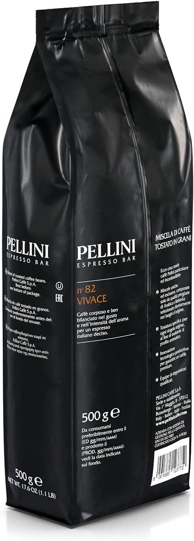 pellini nr. 82 Vivace Kaffebønner 500 g