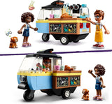 LEGO Friends Rolling Café Lille bagelegetøj til børn, gave til piger og drenge 6 år, pædagogisk legetøj med Aliya, Jules og hunden Aira 42606 Byggesæt Beuche den LEGO-Store