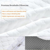 Ecosafeter Memory Foam pude Nakkestøttepude Ergonomisk nakkepude til forskellige sovestillinger med aftageligt betræk Cervikale ortopædiske puder Naty Shop