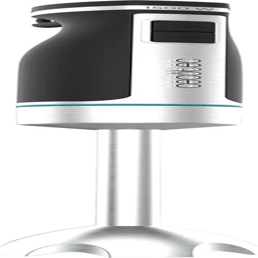 Cecotec Hand-Mixer Powergear 1500 - Klingen Aus Titanium Beschichtung, 21 Geschwindigkeitsstufen, 1500 W, Inklusiv Glas Mit Deckel. (Schwarz Und Edelstahl, XL) Kitchen Naty Shop