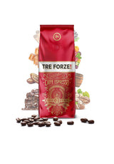 Espresso Caffè - Espressobønner - Brændt traditionelt over oliventræbål, håndlavet på Sicilien - Premium kaffebønner 250 g til fuldautomatiske kaffemaskiner og portafiltermaskiner